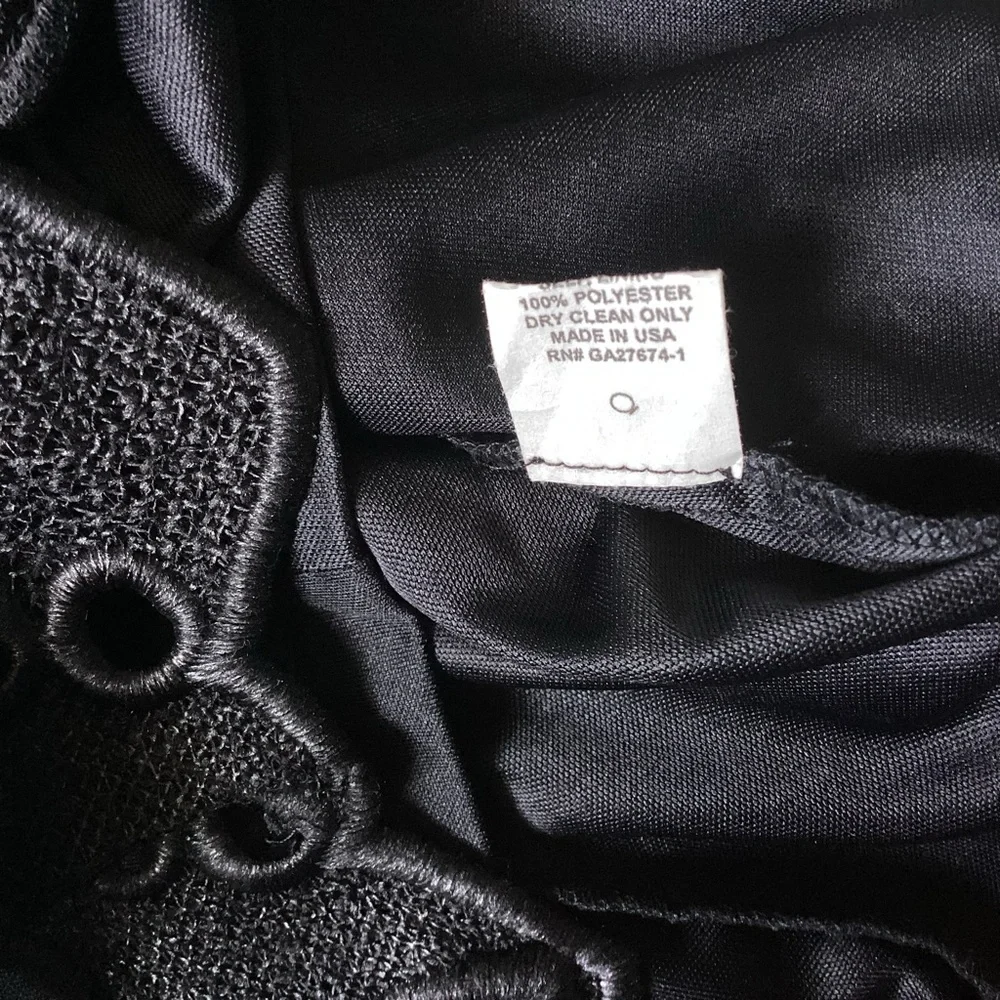 Eva Franco Jamila Dress - Black Vine Woman’s Size 2 New With Tags - Picture 11 of 16